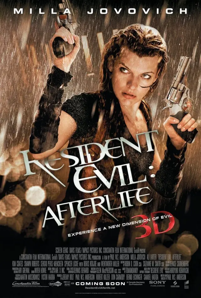 فیلم رزیدنت اویل: زندگی پس از مرگ (Resident Evil: Afterlife) پوستر