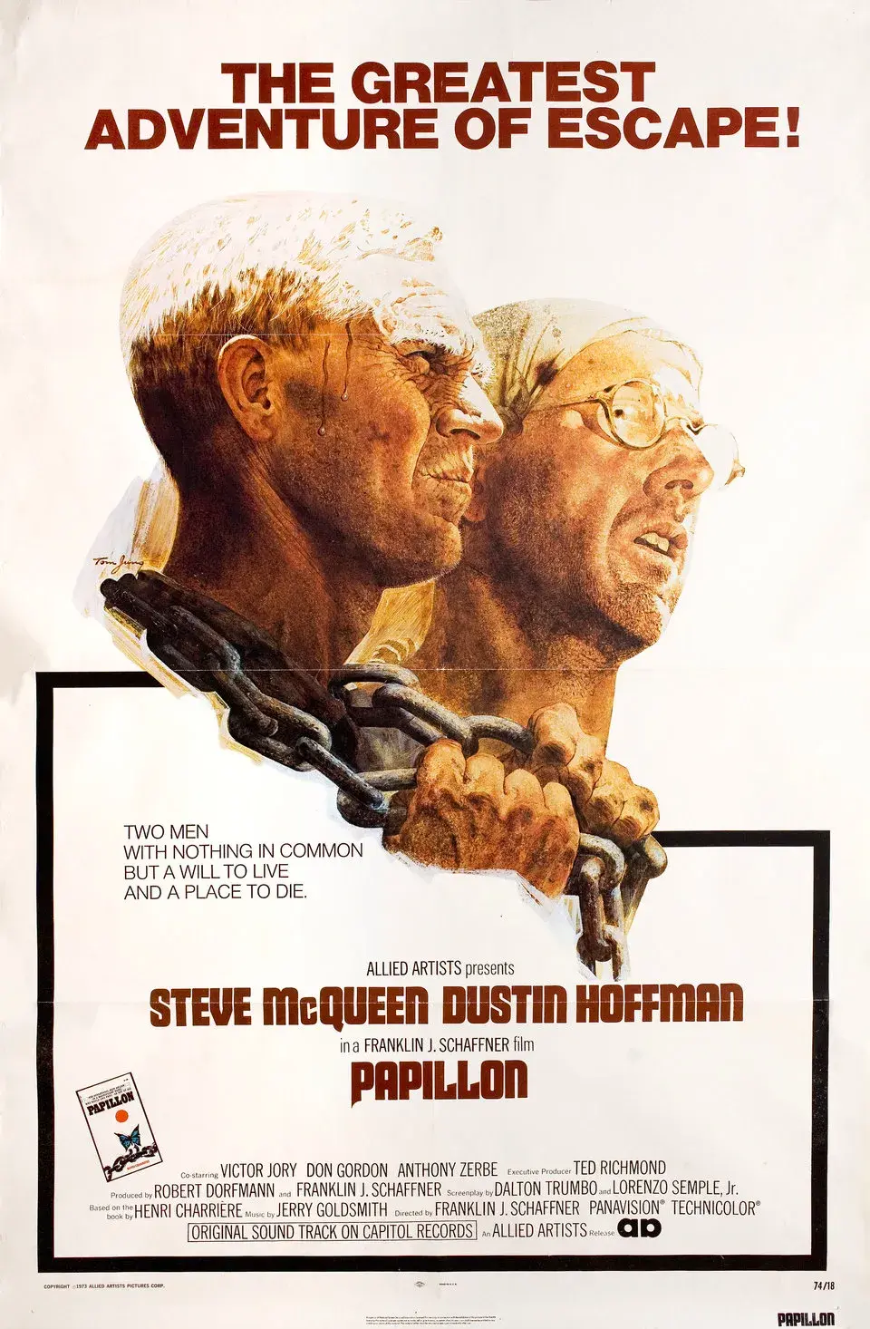 فیلم پاپیون 1973