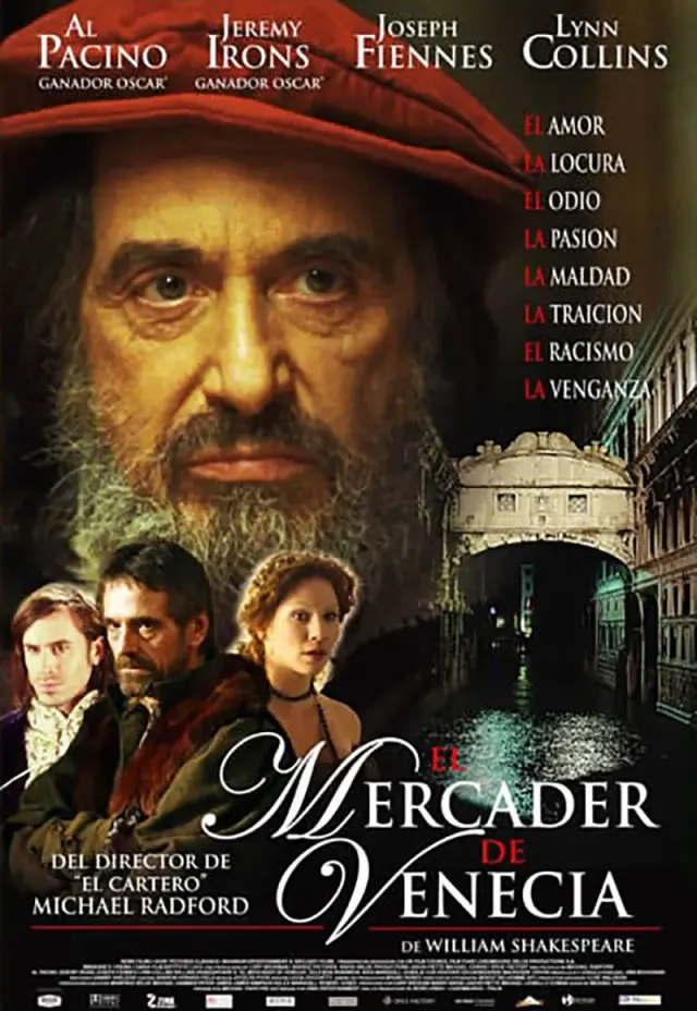 فیلم تاجر ونیزی (The Merchant of Venice) پوستر