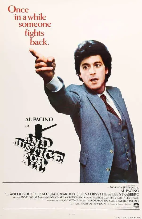 فیلم و عدالت برای همه (And Justice for All) پوستر