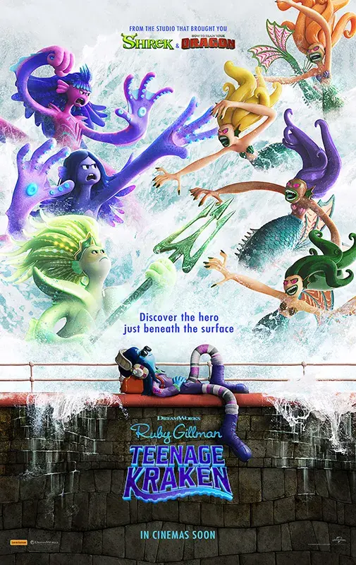 انیمیشن روبی گیلمن کراکن نوجوان (Ruby Gillman: Teenage Kraken) پوستر