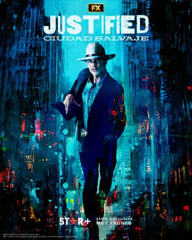 سریال موجه: شهر باستانی (Justified: City Primeval) پوستر