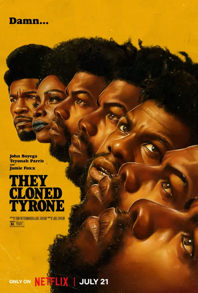 فیلم تایرون را شبیه سازی کردند (They Cloned Tyrone) پوستر