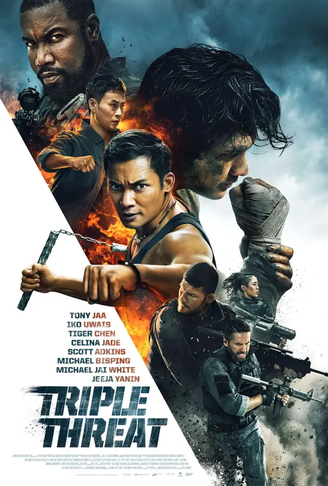 فیلم تهدید سه گانه (Triple Threat) پوستر