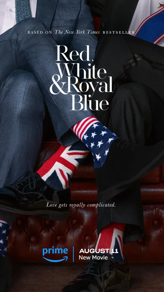 فیلم قرمز، سفید و آبی سلطنتی (Red, White & Royal Blue) پوستر