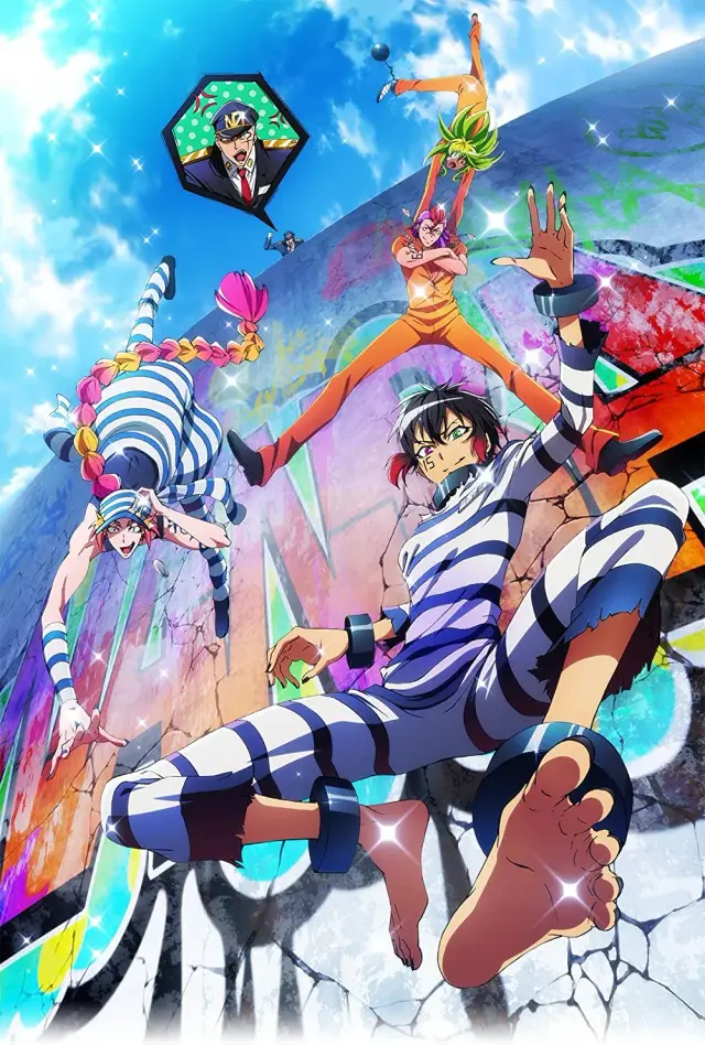 انیمه زندانی ها (Nanbaka) پوستر