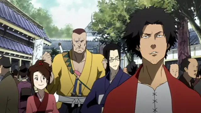 انیمه سامورایی چامپلو (Samurai Champloo) پوستر