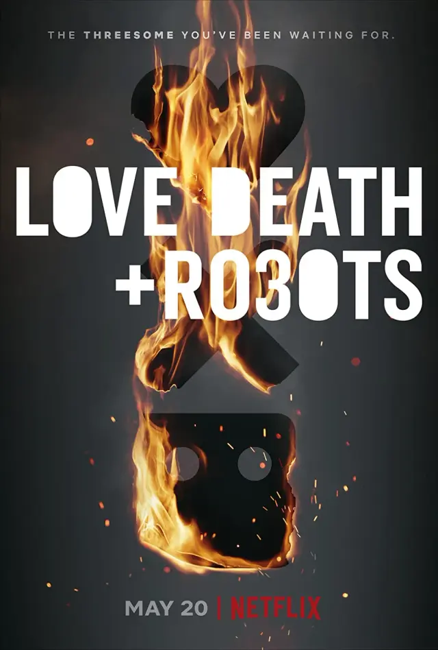 انیمیشن عشق مرگ و ربات‌ها (Love, Death & Robots) پوستر