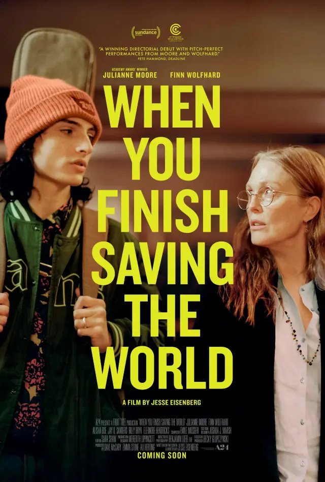 فیلم وقتی که نجات جهان را تمام کردی (When You Finish Saving the World) پوستر