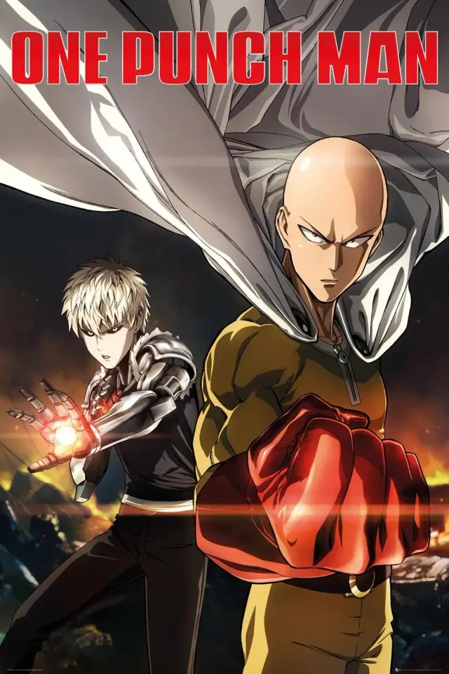 انیمه مرد تک مشتی (One Punch Man) پوستر