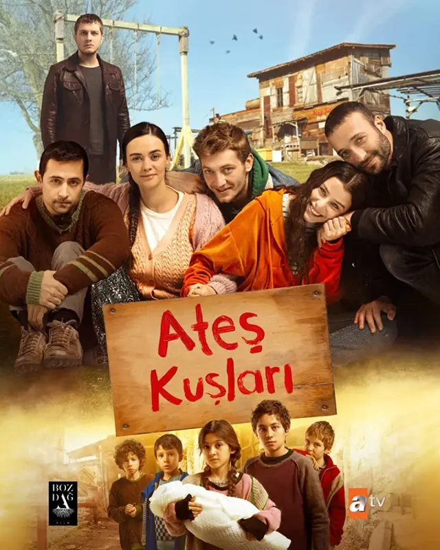 سریال پرندگان آتش (Ates Kuslari) پوستر