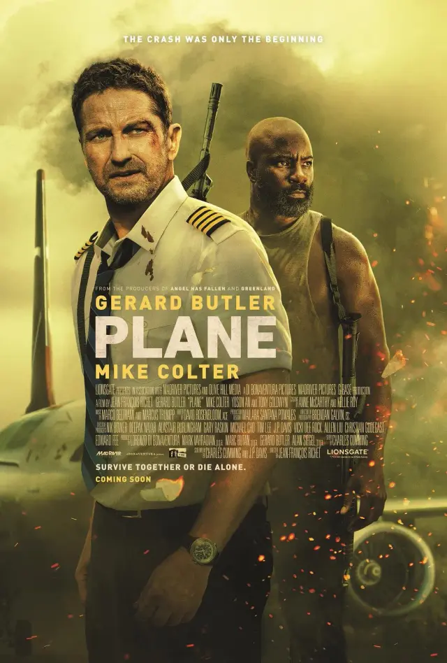 فیلم هواپیما 2023 (Plane) پوستر