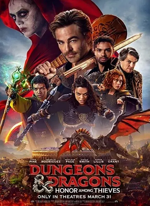 فیلم سیاهچال ها و اژدهایان: افتخار در میان دزدان (Dungeons & Dragons: Honor Among Thieves) پوستر