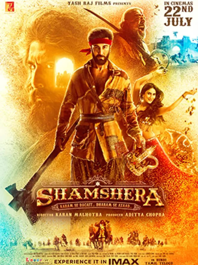 فیلم شمشیر 2022 (Shamshera) پوستر
