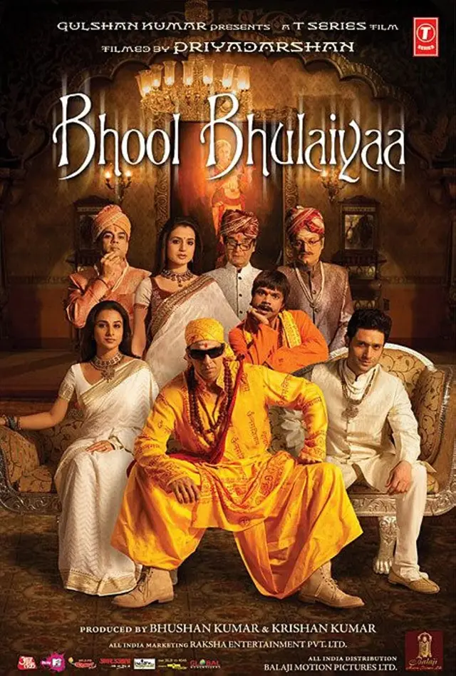 فیلم هزارتو  (Bhool Bhulaiyaa) پوستر