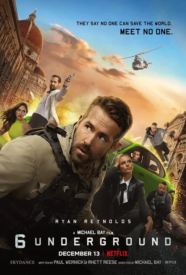 فیلم شش زیرزمینی (6 Underground) پوستر