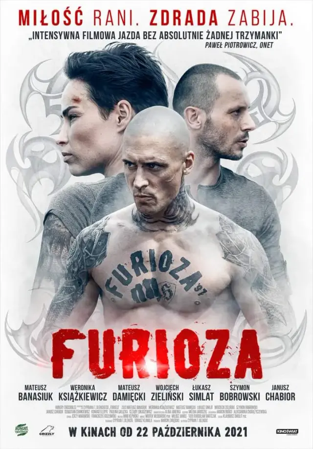فیلم خشمگین (Furioza) پوستر