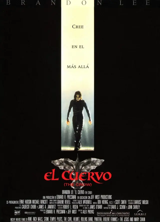 فیلم کلاغ (The Crow) پوستر