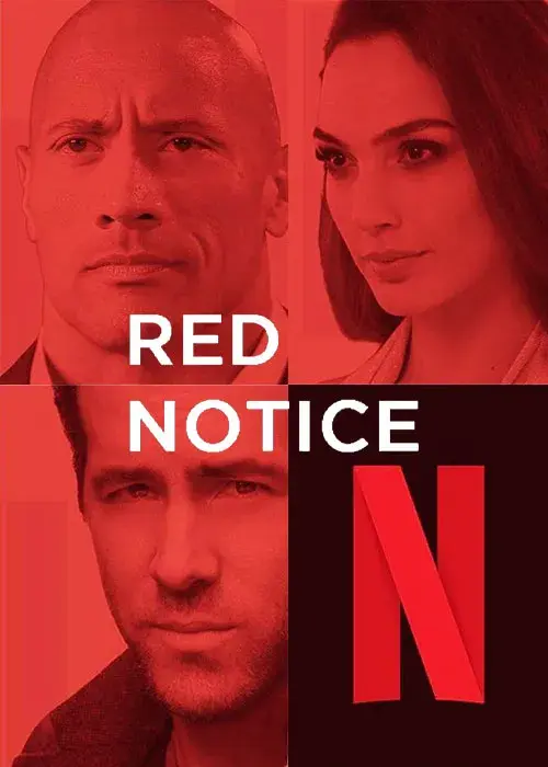 فیلم هشدار قرمز (Red Notice) پوستر