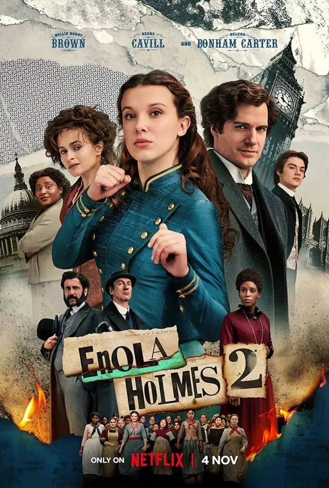 فیلم انولا هولمز 2 (Enola Holmes 2) پوستر