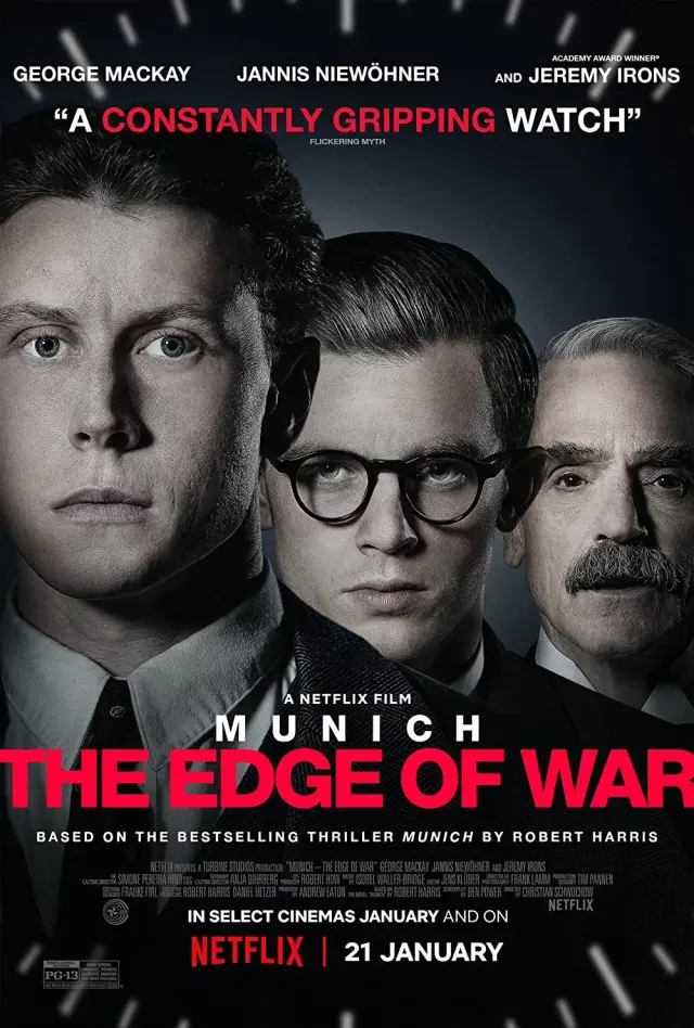 فیلم مونیخ: لبه جنگ (Munich: The Edge of War) پوستر
