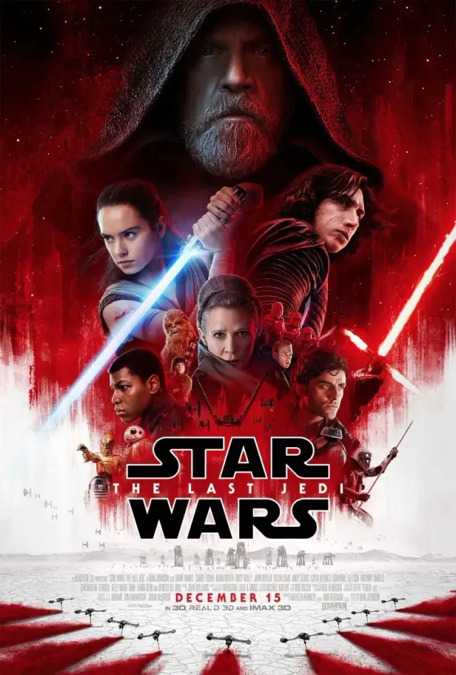 فیلم جنگ ستارگان: آخرین جدای (Star Wars: Episode VIII - The Last Jedi) پوستر