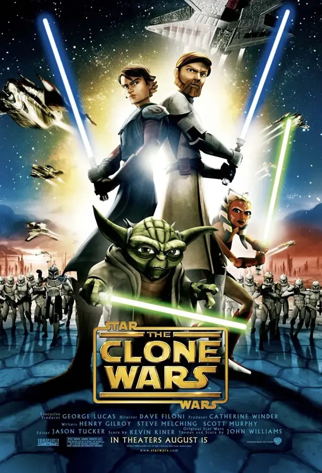 انیمیشن جنگ ستارگان: جنگ های کلون (Star Wars: The Clone Wars) پوستر