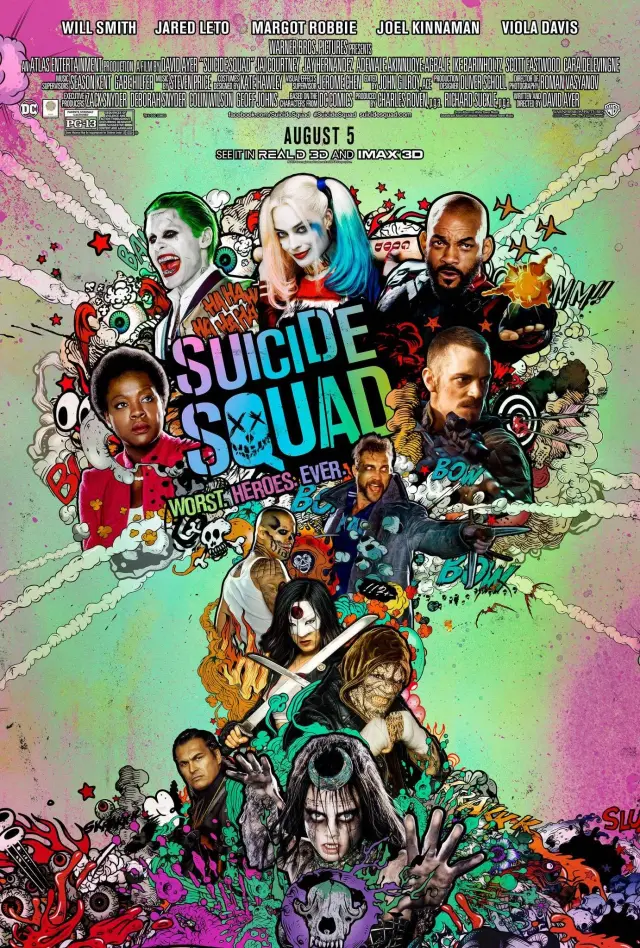 فیلم جوخه انتحار (Suicide Squad) پوستر