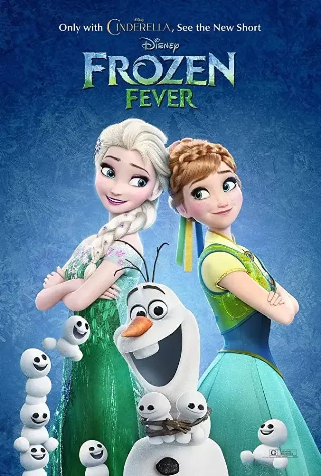 انیمیشن تب یخ زده (Frozen Fever) پوستر
