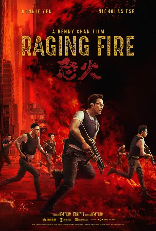 فیلم آتش خشم (Raging Fire) پوستر