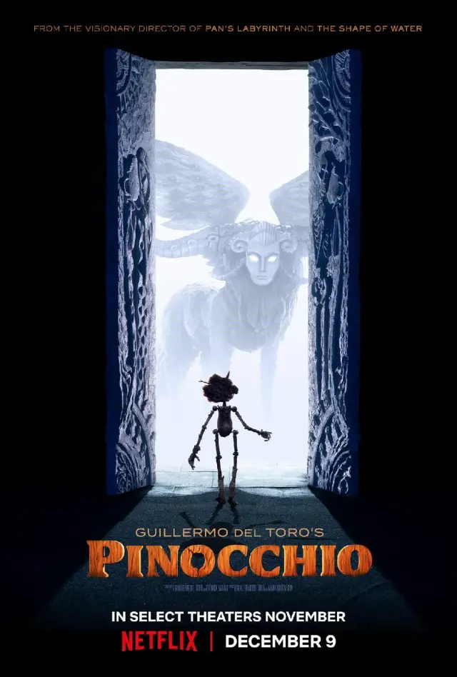 انیمیشن پینوکیو 2022 (Guillermo del Toro's Pinocchio) پوستر