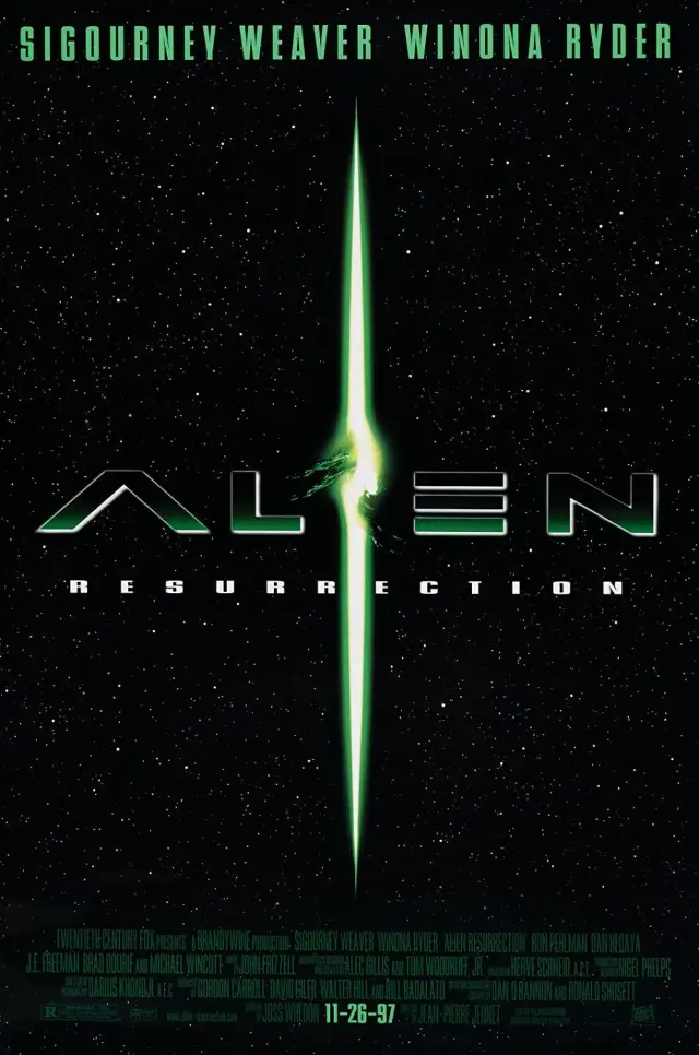فیلم بیگانه رستاخیز (Alien: Resurrection) پوستر