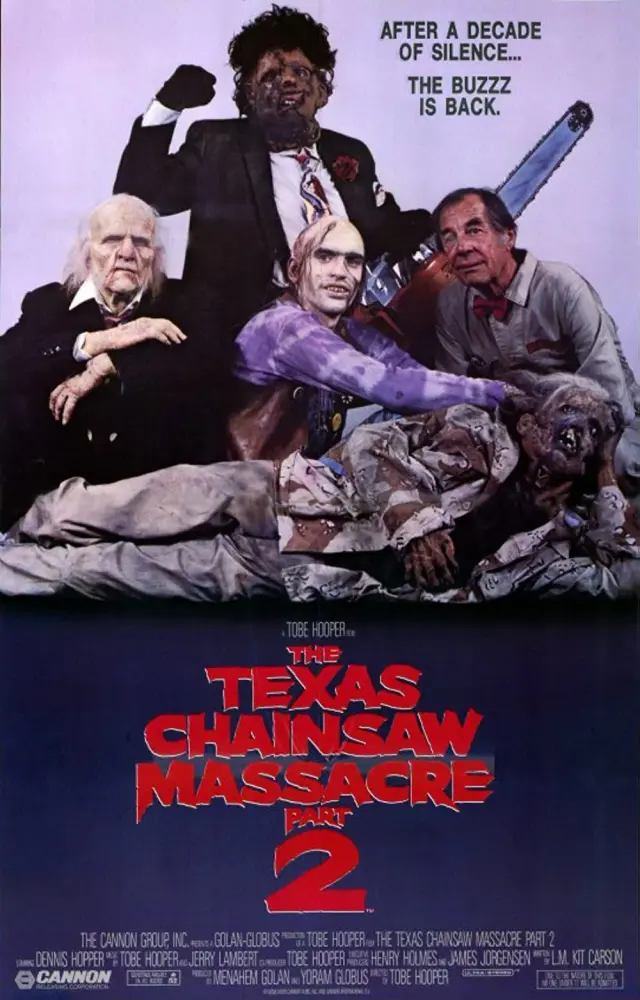 فیلم کشتار با اره برقی در تگزاس 2 (The Texas Chainsaw Massacre 2) پوستر