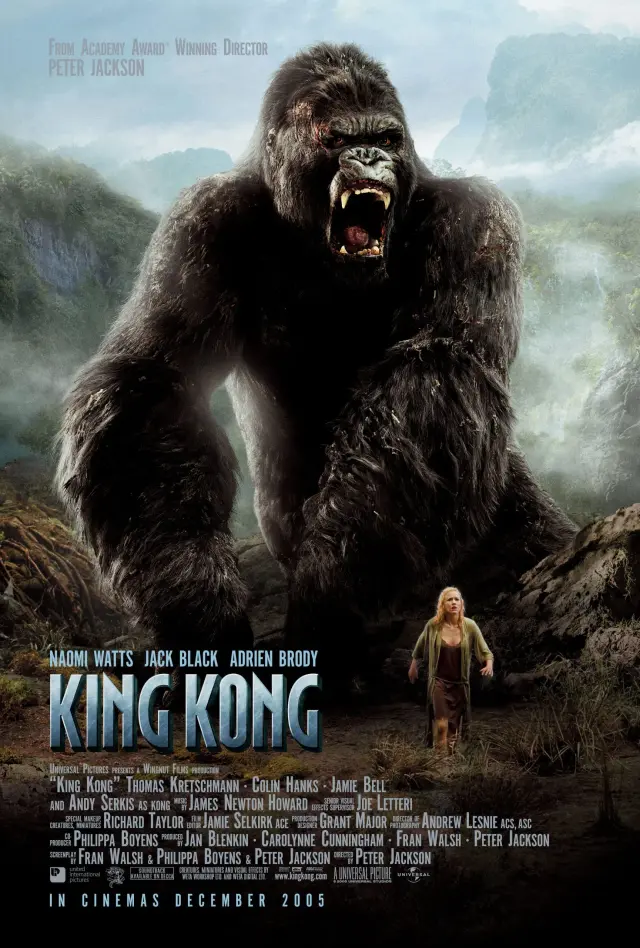 فیلم کینگ کونگ 2005 (King Kong) پوستر