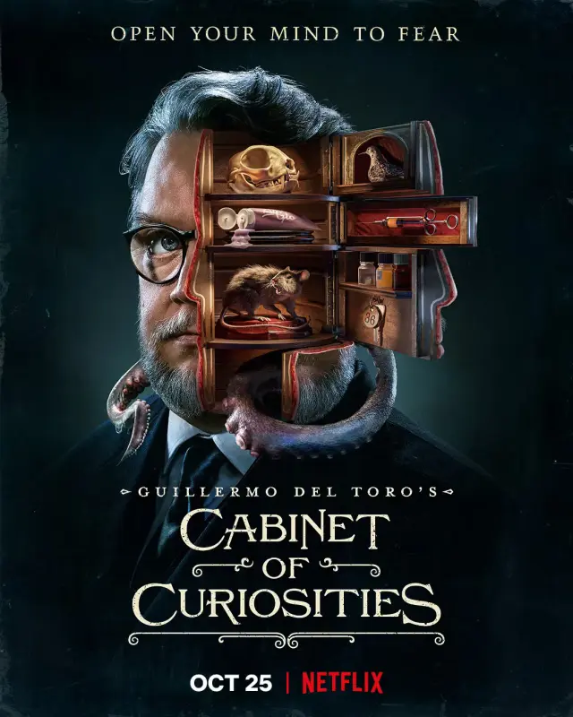 سریال قفسه عجایب (Guillermo del Toro's Cabinet of Curiosities) پوستر