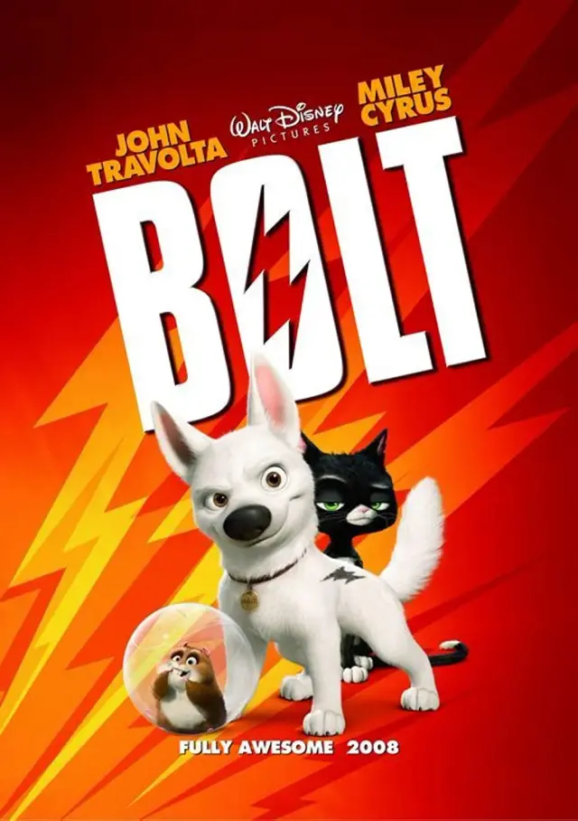 انیمیشن تیزپا (Bolt) پوستر