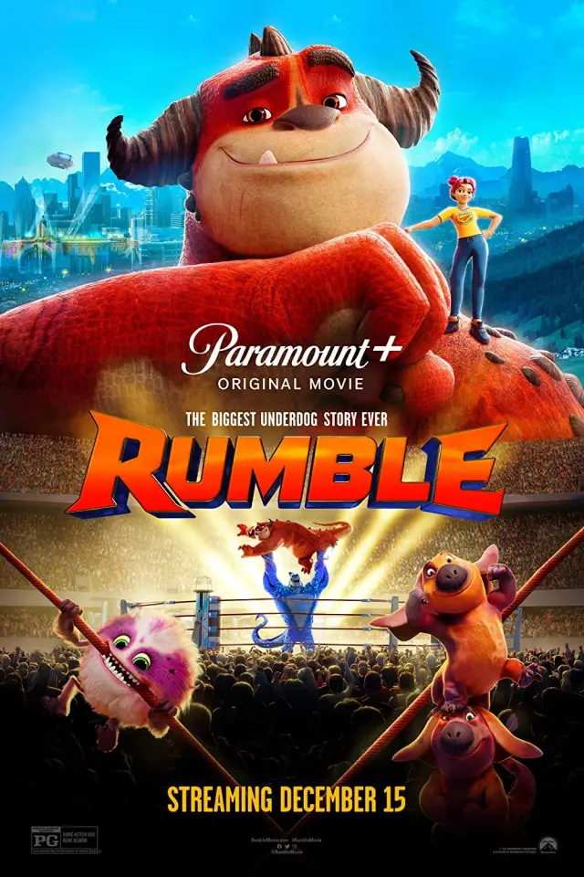انیمیشن رامبل (Rumble) پوستر