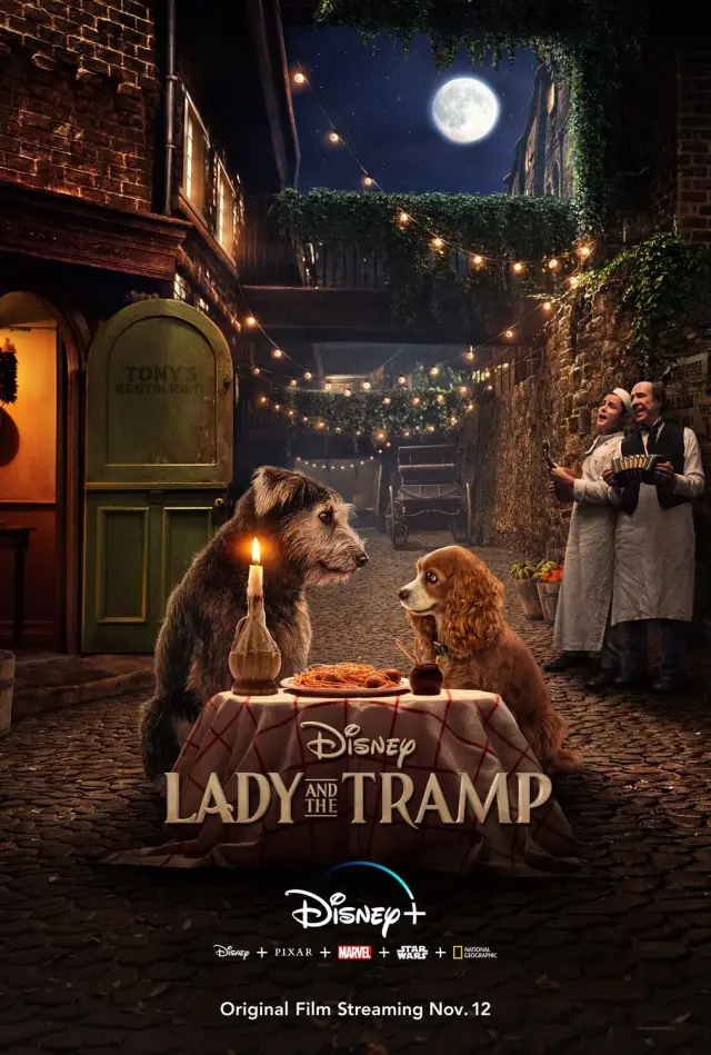 فیلم بانو و ولگرد 2019  (Lady and the Tramp) پوستر