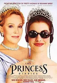 فیلم دفتر خاطرات شاهدخت (The Princess Diaries) پوستر