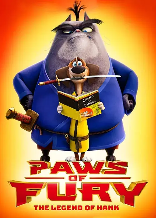 انیمیشن پنجه های خشم: افسانه هنک (Paws of Fury: The Legend of Hank) پوستر