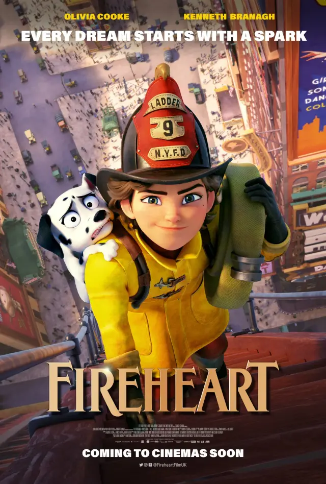 انیمیشن قلب آتشین (Fireheart) پوستر