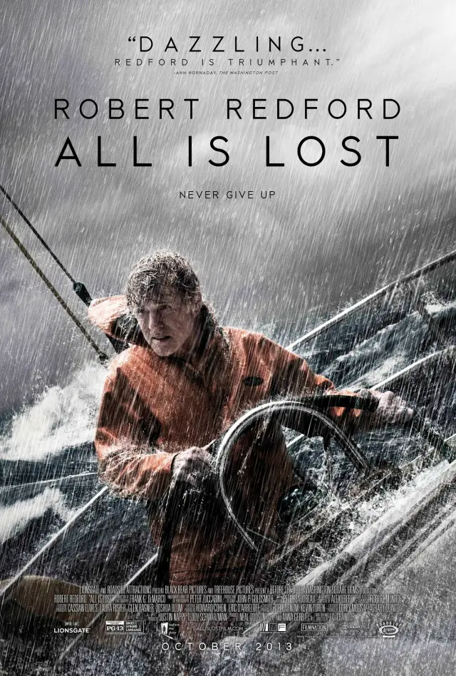 فیلم همه چیز از دست رفته است (All Is Lost) پوستر