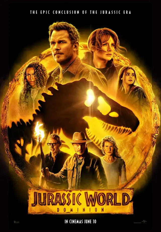 فیلم دنیای ژوراسیک قلمرو (Jurassic World: Dominion) پوستر