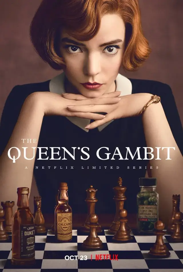 سریال گامبی وزیر (The Queen's Gambit) پوستر