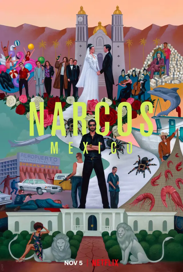 سریال نارکوها : مکزیک (Narcos: Mexico) پوستر