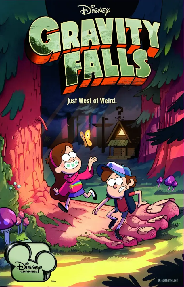 انیمیشن آبشار جاذبه (Gravity Falls) پوستر