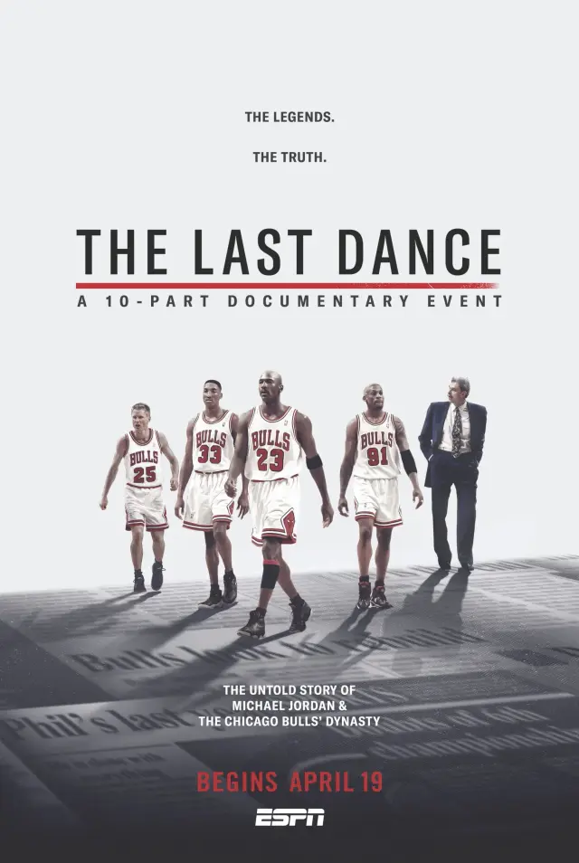 مستند رقص آخر (The Last Dance) پوستر