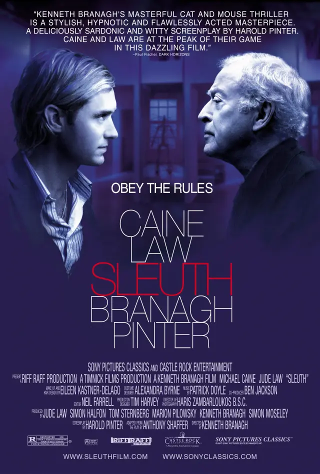 فیلم کارآگاه (Sleuth) پوستر