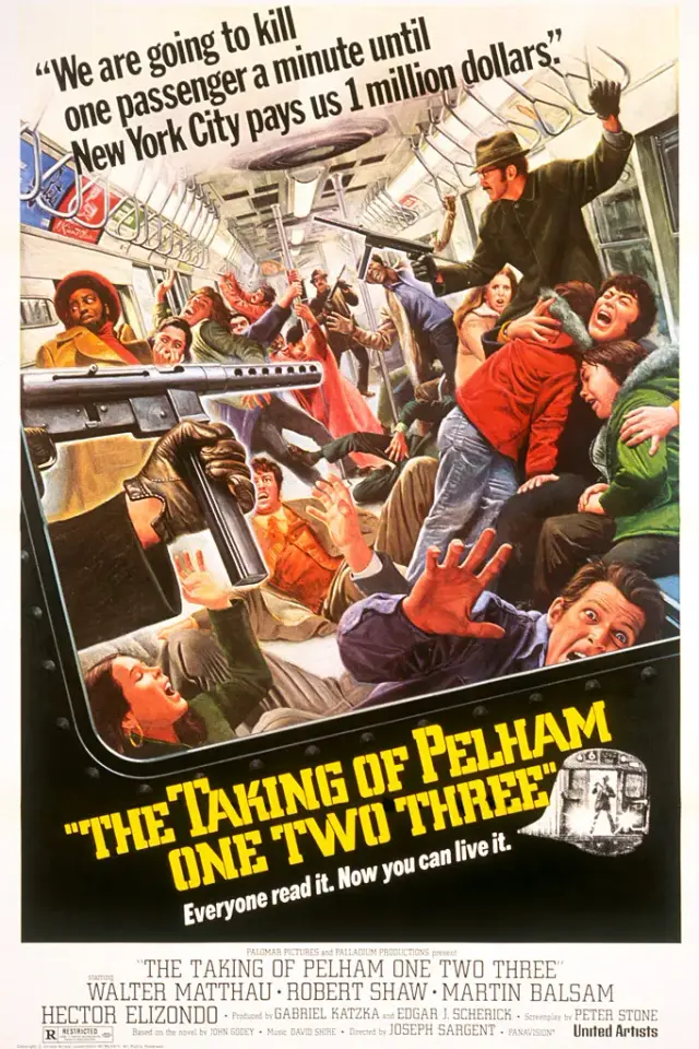 فیلم گرفتن پلهام یک دو سه (The Taking of Pelham One Two Three) پوستر