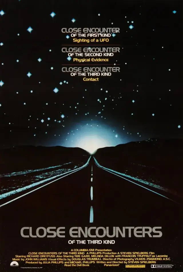 فیلم برخورد نزدیک از نوع سوم (Close Encounters of the Third Kind) پوستر